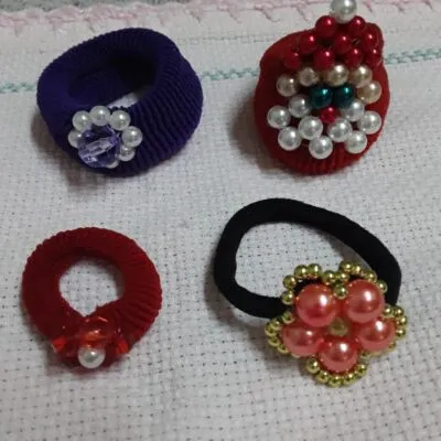 Kit de eláticos para cabelo